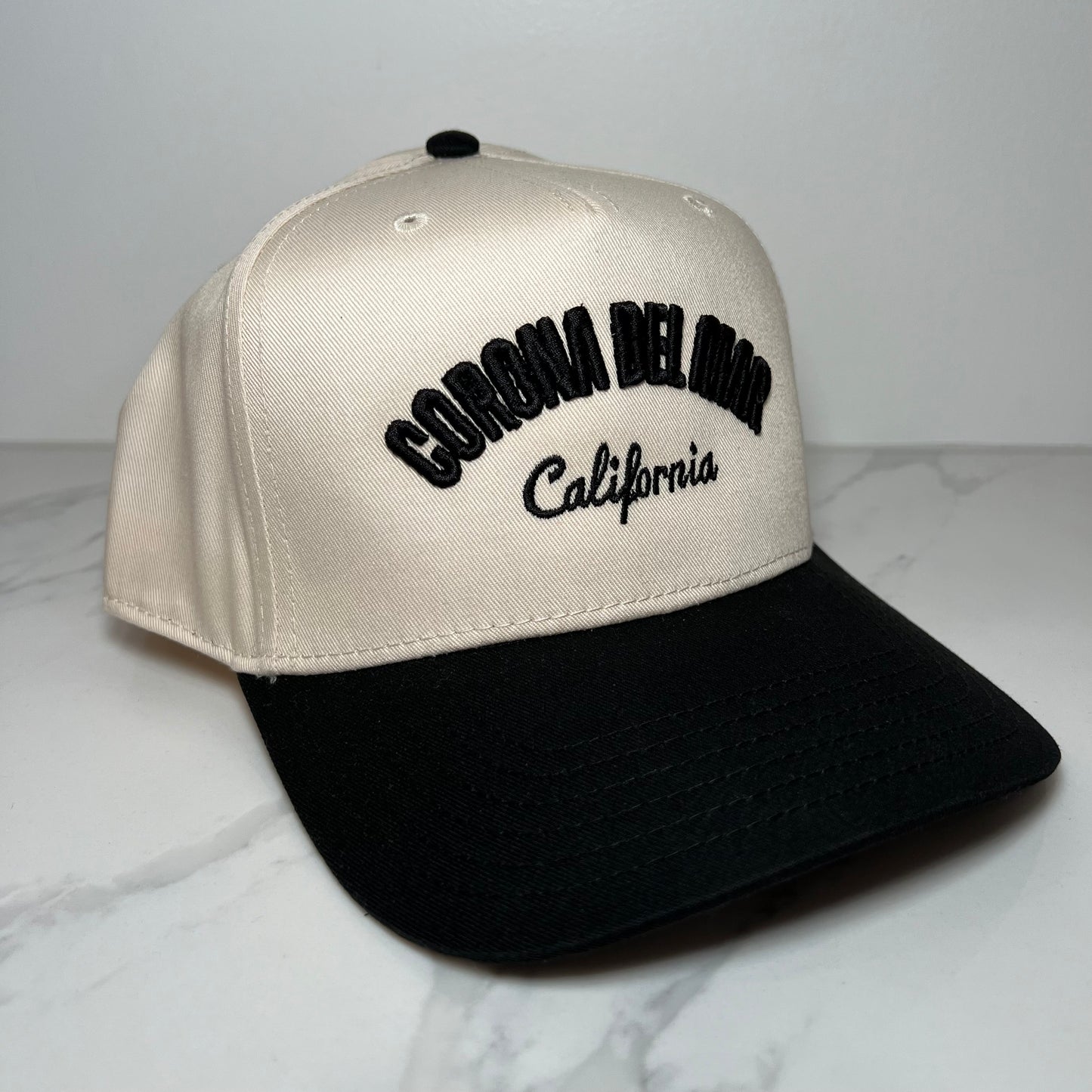 Corona del Mar Trucker Hat - Black
