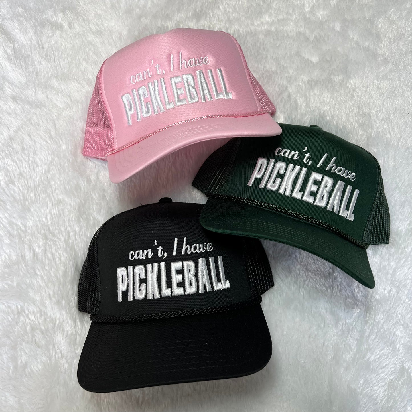 Can’t, I Have Pickleball Light Pink