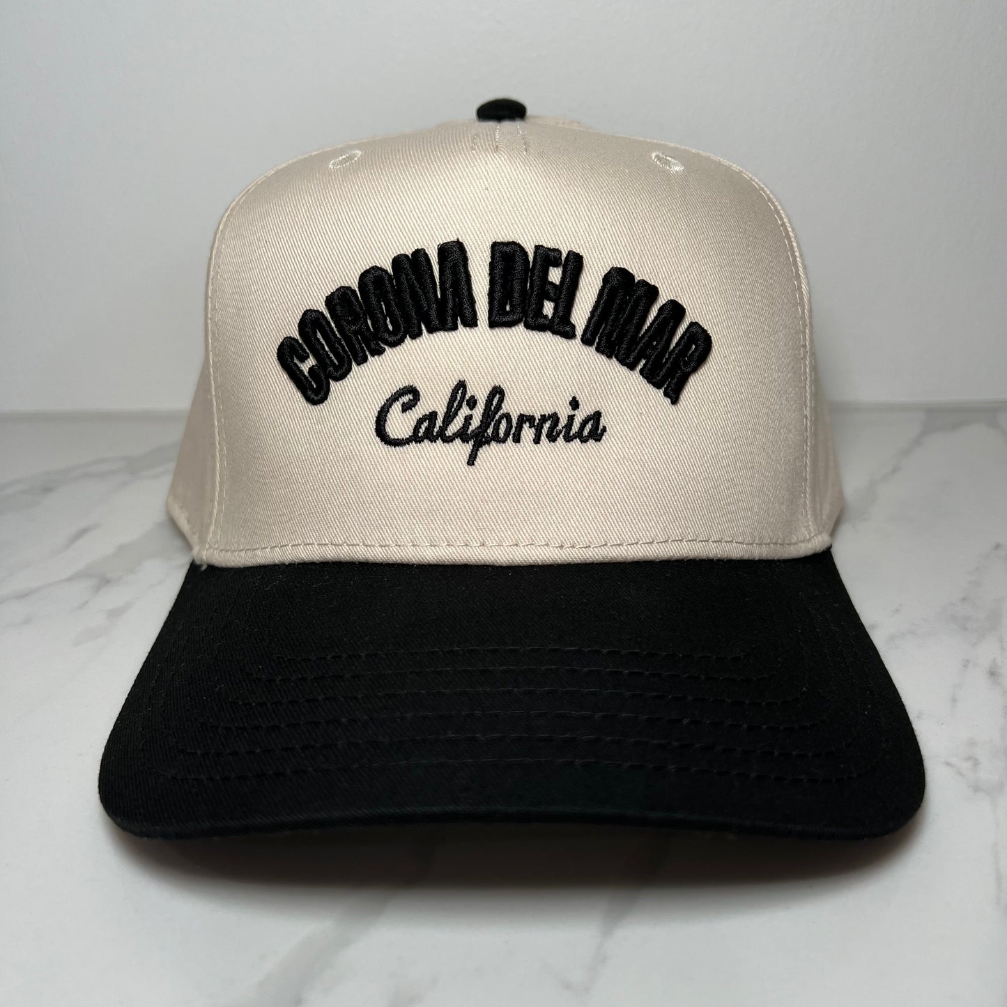 Corona del Mar Trucker Hat - Black