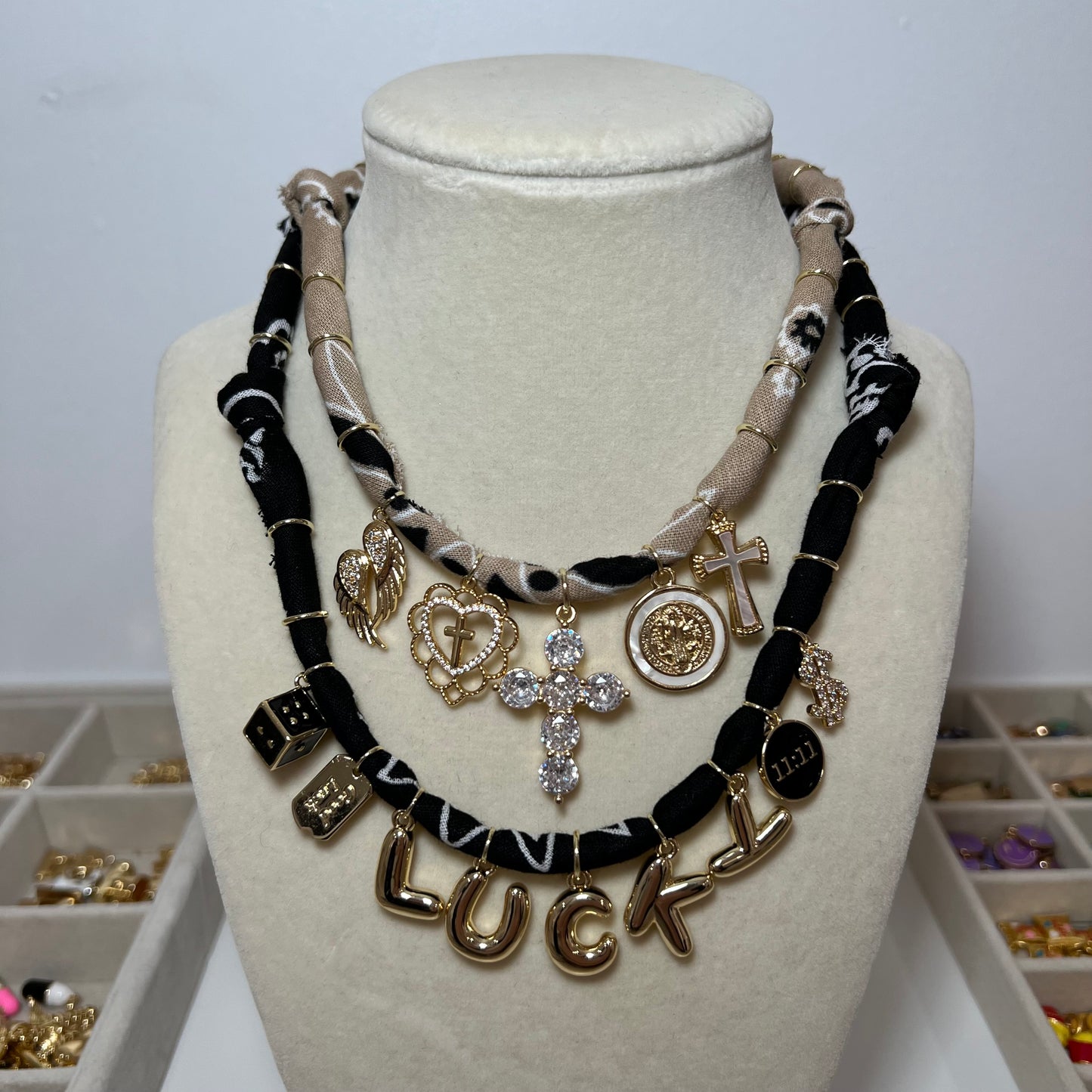 Lucky Bandana Necklace