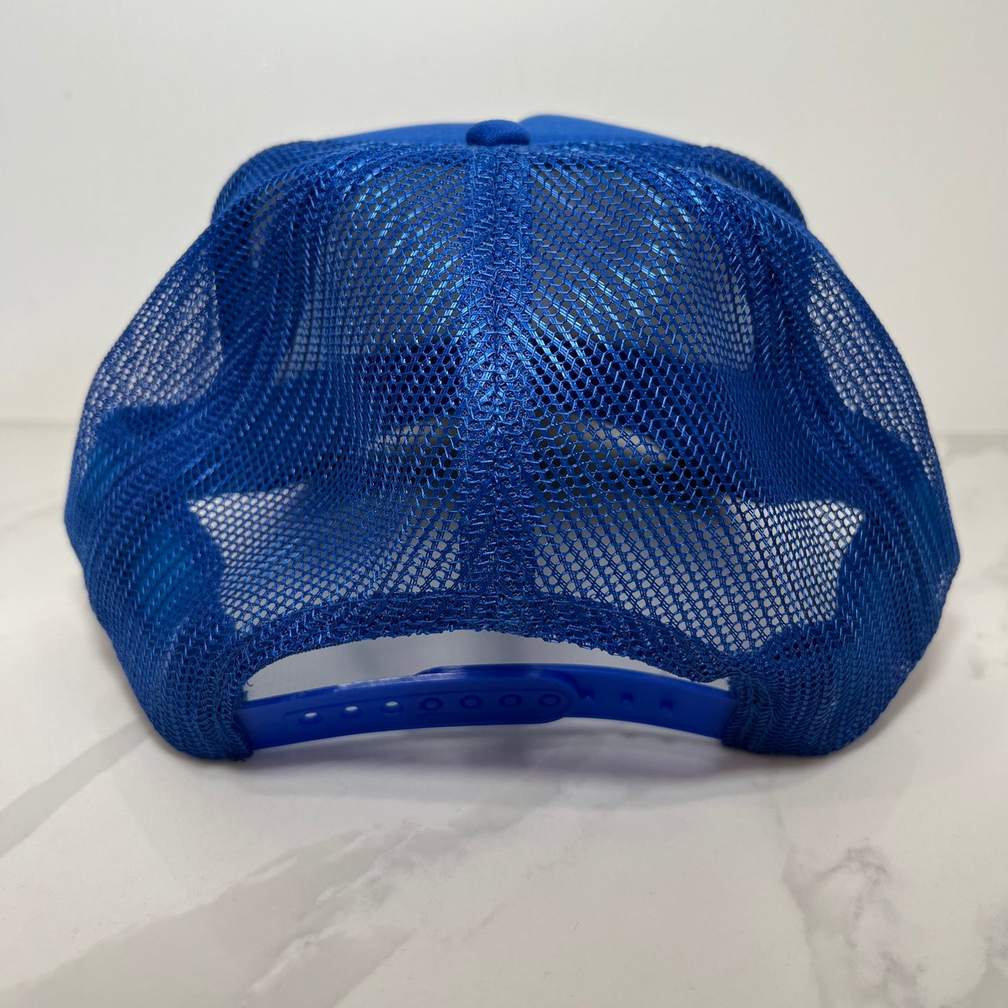 God Bless America Trucker Hat - Blue