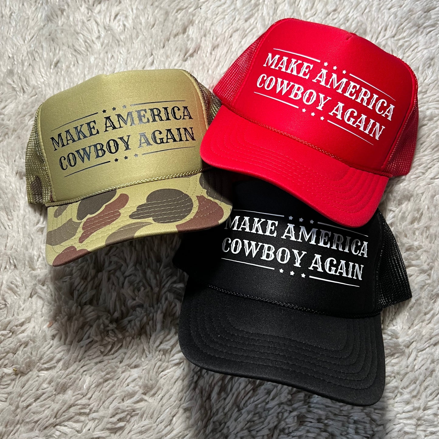 MAKE AMERICA COWBOY AGAIN Hat