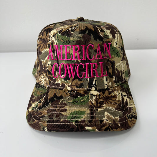 American Cowgirl Camo Pink