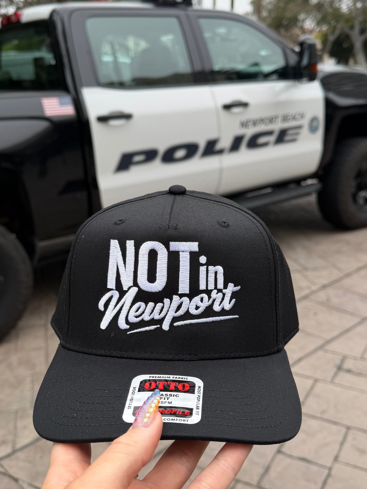 Not in Newport Trucker Hat